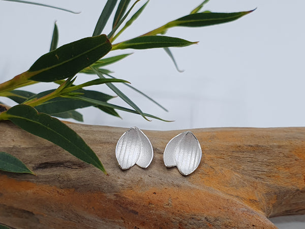 Snowdrop Silver Stud Earrings