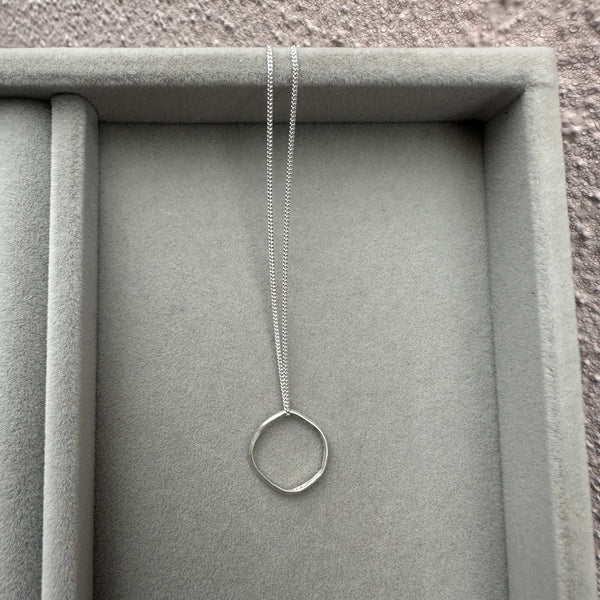 Cave Mini Silver Pendant (option 1)