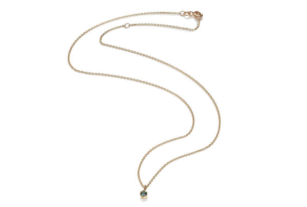 CUT AUSTRALIAN LIGHT BLUE SAPPHIRE NECKLACE