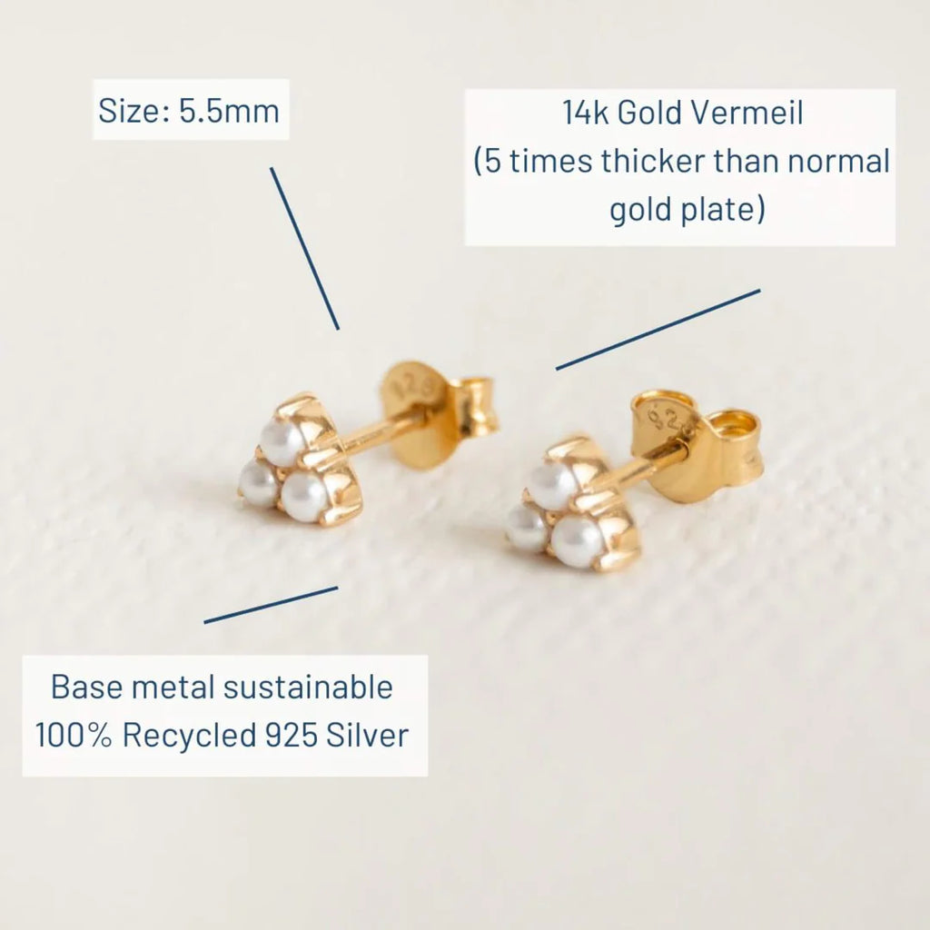 Small baby sales girl gold earrings