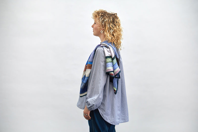 Printed Silk Scarf - Mariana