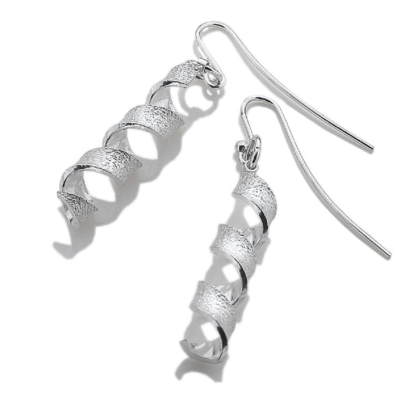 Helix Pendant Drop Earrings