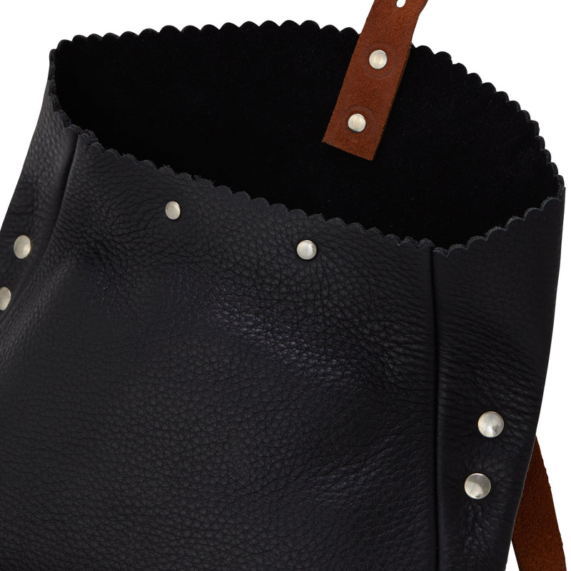 Adele Black Handcrafted Leather Bag