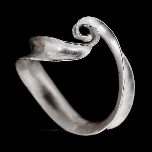 Contrary Silver Ring