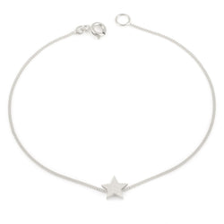 Dainty Star Bracelet Silver