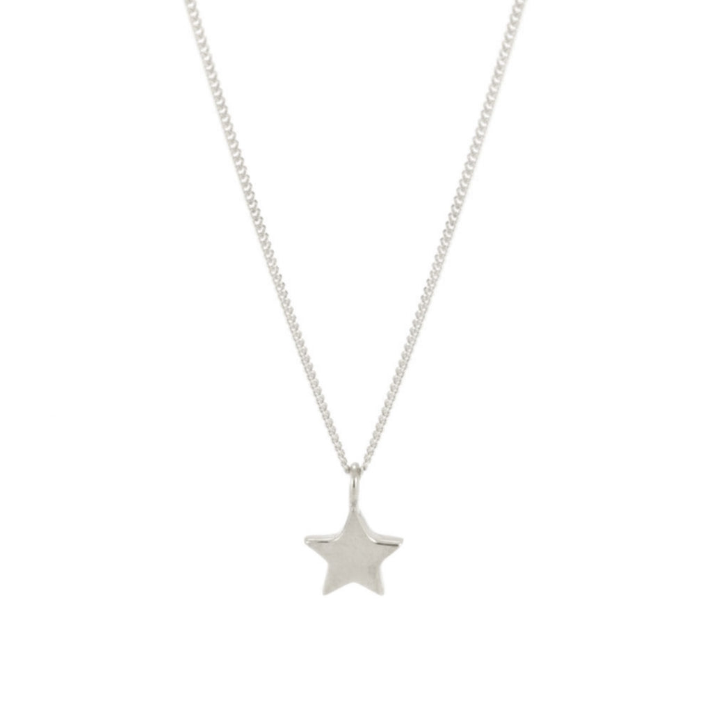 Delicate star necklace outlet