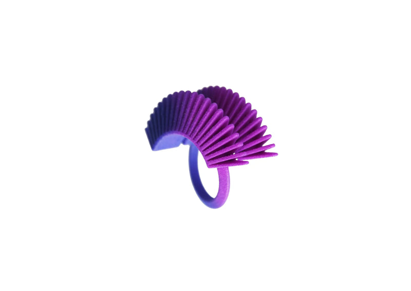 Helix Ring - Purple Gradient