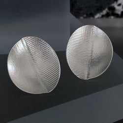 Athena Silver Stud Earrings