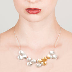 Electra Articulated Pendant 24ct Yellow Gold Plated Silver