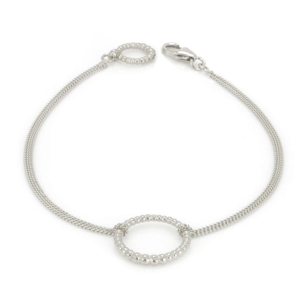 Classic Round Bracelet - Silver