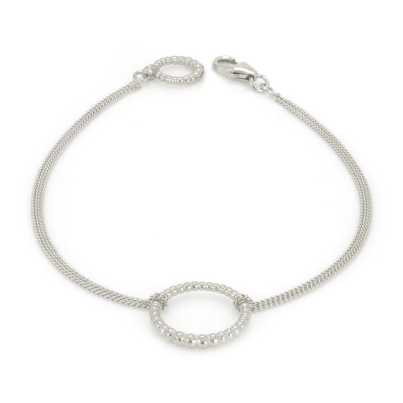 Classic Round Bracelet - Silver