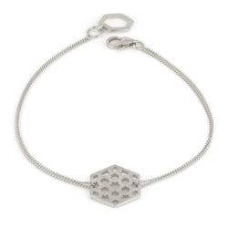 Promise Lattice Bracelet - Silver