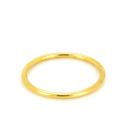 Stacker Classic Band 18ct Yellow Gold Plated Silver