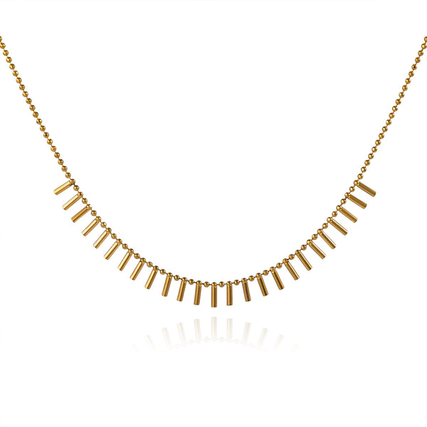 Theda Ceaser Necklace 18ct Yellow Gold Plated