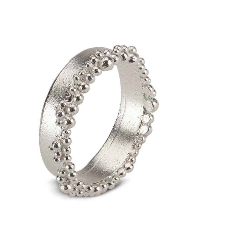 Froth Silver Ring