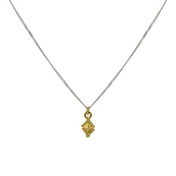 Tekhenu Mixed Silver and 24ct Yellow Gold Plated Necklace