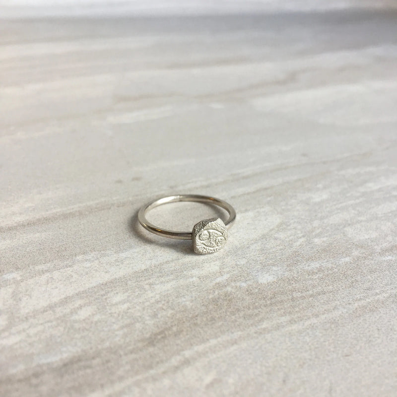 Zodiac Silver Ring