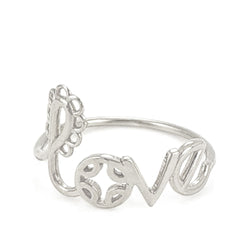 Femme Love Ring Silver