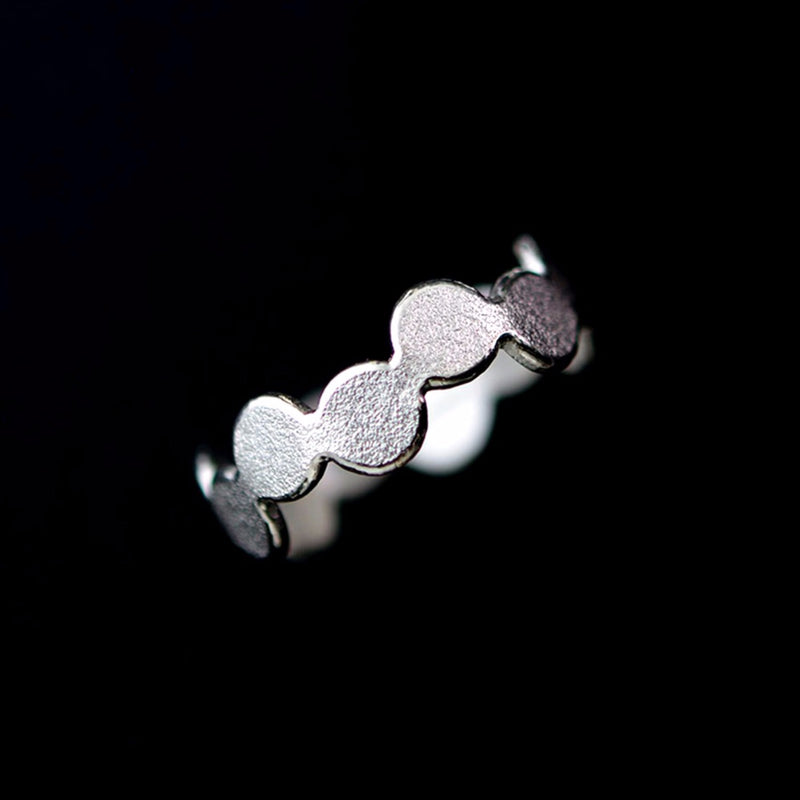 Simple Pattern Silver Ring