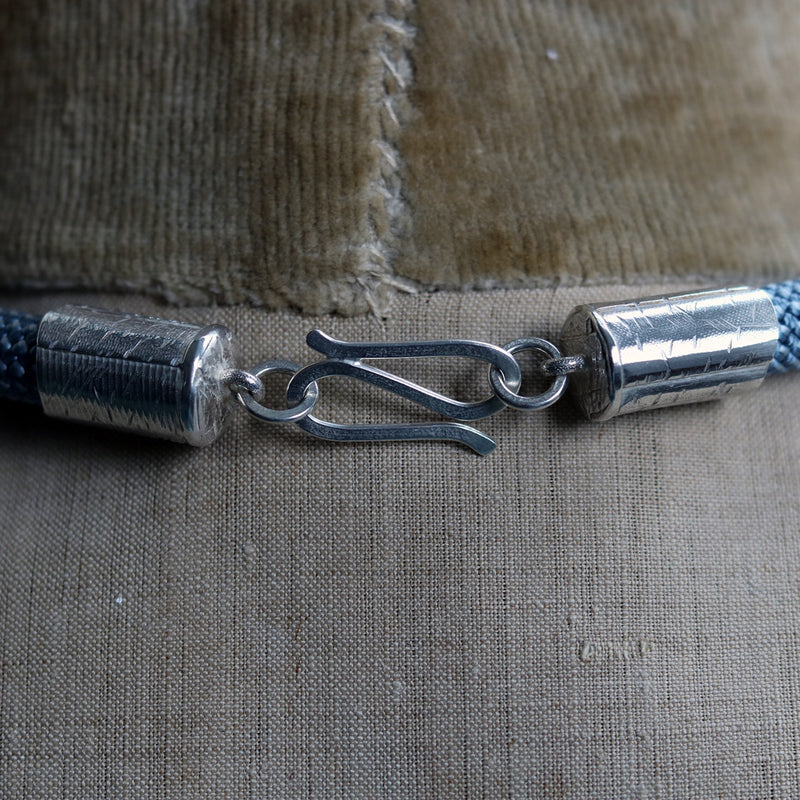 Fragment Torque On Denim Cord Necklace